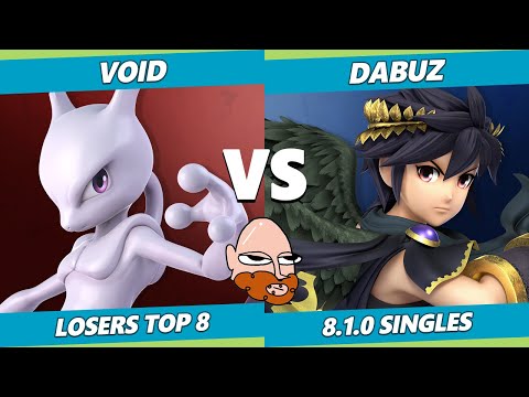 8.0 Gimvitational Losers Eighths - CLG | VoiD (Mewtwo) Vs. Liquid' Dabuz (Dark Pit) SSBU Ultimate