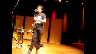Joachim Badenhorst solo bass clarinet, live at Follow The Sound festival, Antwerpen, 2012-10-27