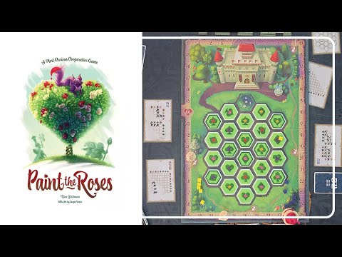 여왕님 제발 저희에게 자비를..! 페인트 더 로즈 2인 플레이영상 