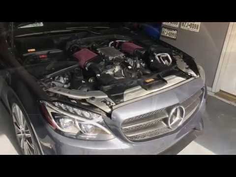 Mercedes C400 BMS Cold Air Intake Kit Install
