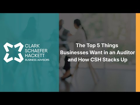 5 Things Businessess Want in an Auditor