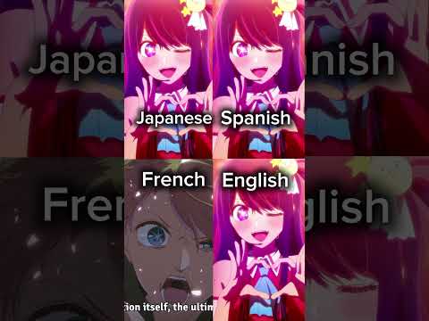 Oshi No Ko op in different languages