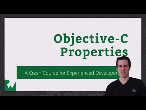 Beginning Objective C Properties raywenderlich com