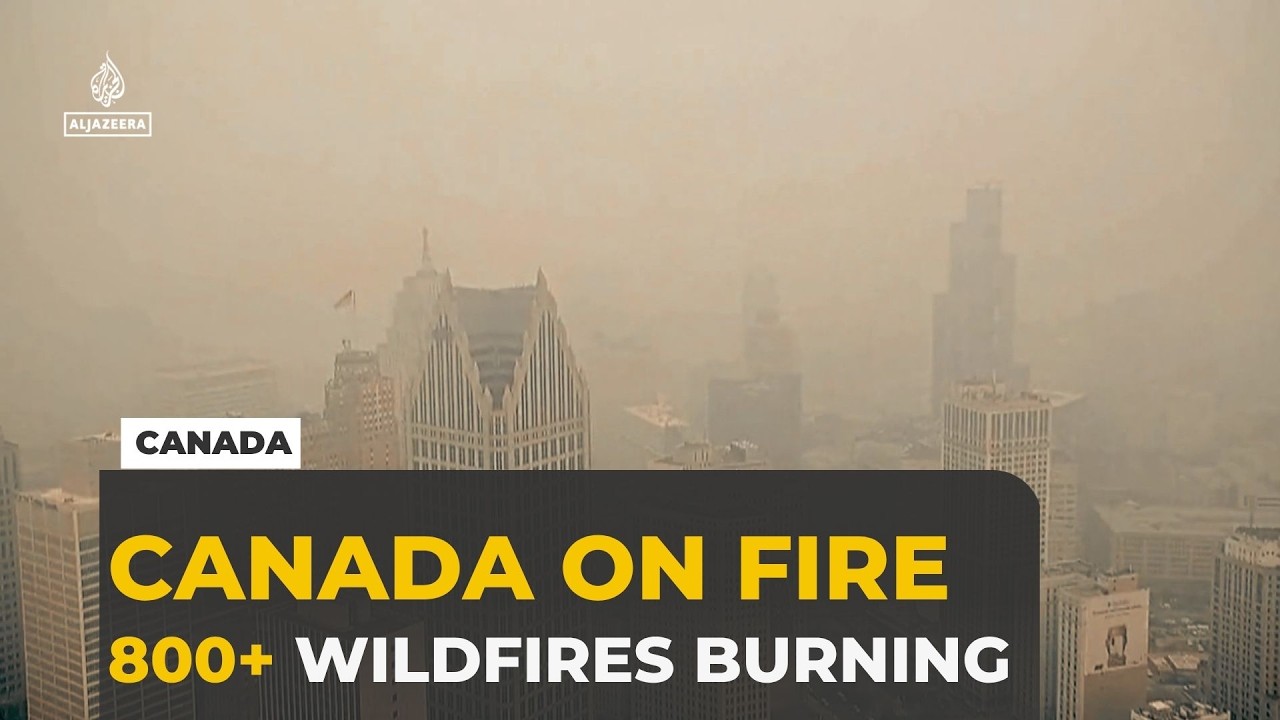 Video | Canada wildfires: Smoke blankets Toronto and spreads across US as crisis grows