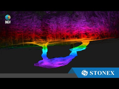 Stonex SLAM - Etna Lava Tunnel 3D data