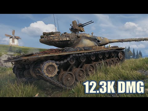 T57 Heavy • 12.3K DMG 6 KILLS • WoT Gameplay