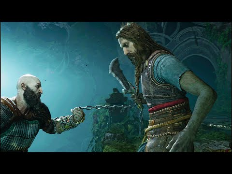Odin's Missed Opportunity: Almost Taking Out and killing Kratos #Odin #Kratos #godofwarragnarok