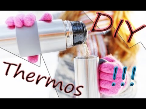 DIY BACK TO SCHOOL 2016┋PERSONNALISE TON THERMOS (Recyclage,Tuto thermos) diy francais