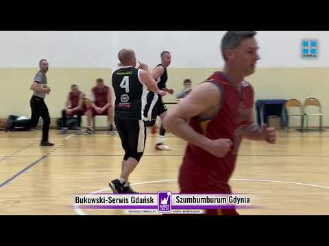 Gdańsk kontra Gdynia. Półfinał mistrzostw oldbojów Basket Ligi | Maxibasketball 35+ Highlights