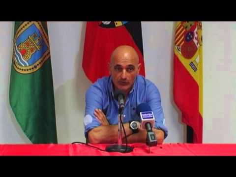 Rueda de Prensa Javi Zafra tras el partido UD Roteña 2 - UB Lebrijana 0, Temporada 2015/16
