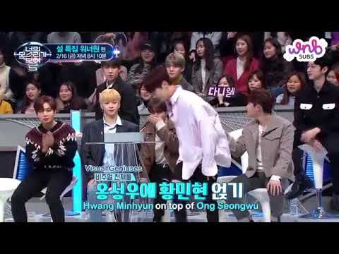 Wanna one funny lip sync challenged