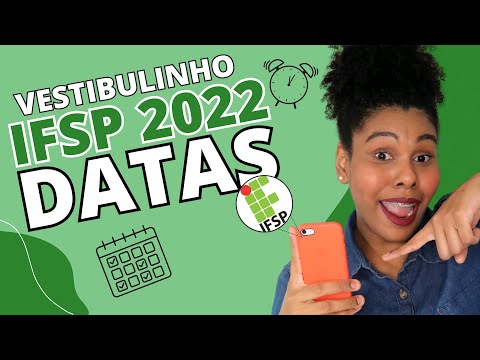 Vestibulinho IFSP 2022: Descubra todas as datas (calendário completo)