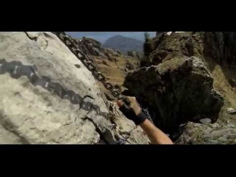Via ferrata Centenario Cao (Monte Grona) Gopro HD