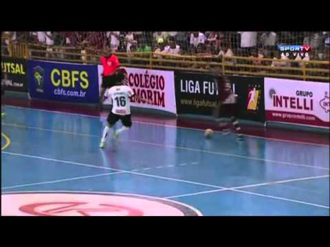 GOLS - Intelli 6x3 Corinthians - LIGA NACIONAL FUTSAL - 25/08/14