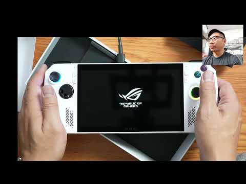 Asus Rog Ally Launch Edition | Unboxing, Full Setup, Sample Gamplay