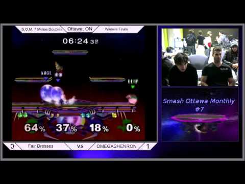 SOM 7 Melee Doubles - Fair Dresses (Kage/HHH) vs OMEGASHENRON (Lampadaires/BAM) Winners Finals