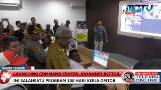 Launching Command Center, Johannes Rettob : Ini Salahsatu Program 100 Hari Kerja Omtob