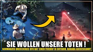 Grade viral: Dreieckiges UFO scannt einen Friedhof in Ontario (Kanada) ab