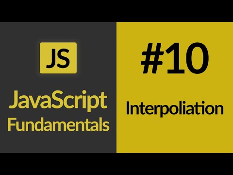 Interpoliation | JavaScript For Beginners | JavaScript Tutorials | Learn JavaScript In 2020
