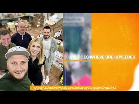 Liberal Awards Winner 2022 - Outstanding Changemaker - Olha Stefanishyna & Kira Rudik