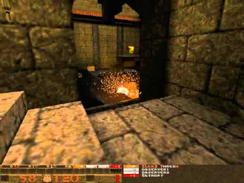Quake 1: Thresh vs Entropy [E1M2] (Thresh POV) - Part 2/2
