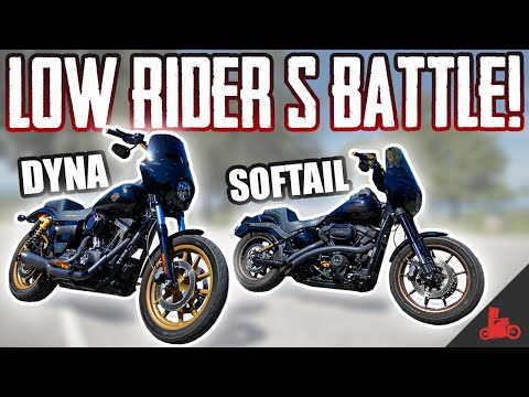 Harley DYNA vs SOFTAIL Low Rider S!