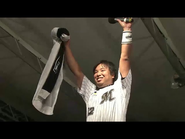 里崎のラストメッセージ!! ファンに感謝の気持ちを込めて「ありがとう」 2014/9/28 M-Bs