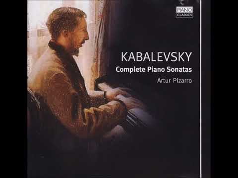 Dmitry Kabalevsky - Piano Sonata No.2 in Es-dur, Op.45 (Artur Pizarro, piano)
