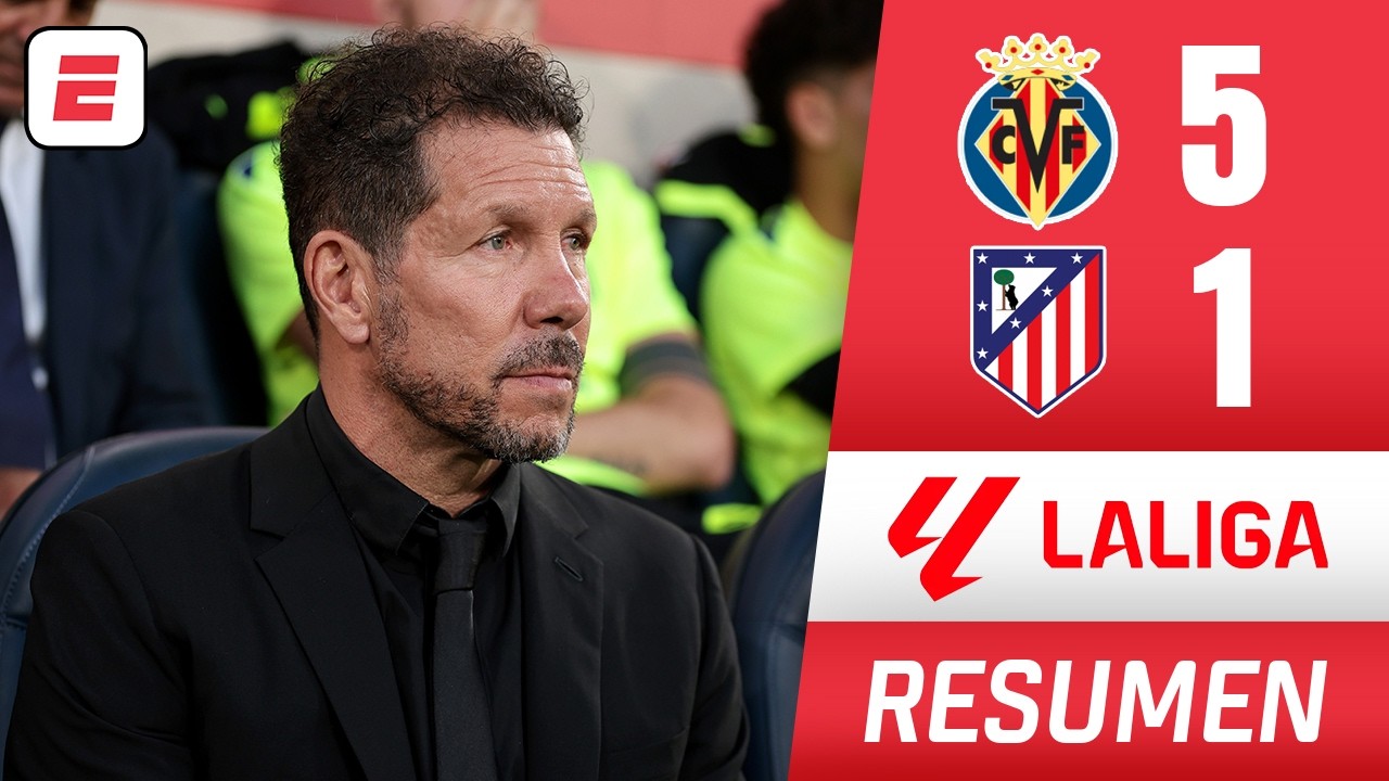 ATLÉTICO DE MADRID cierra la temporada con HUMILLANTE DERROTA ante VILLARREAL | Resumen | La Liga