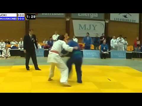 Sovelletun judon SM 2015: SM-90: JOKI - HUUSKONEN