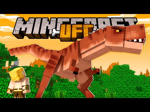 VOU DOMESTICAR O T-REX ! - MINECRAFT UFC #10