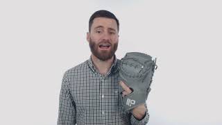 Video thumbnail: Nokona American Kip 33.5" Catcher's Mitt: A-3350CGR