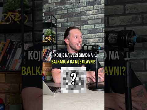 Najveći grad na BALKANU a da nije GLAVNI?  #slusajsadovo #podcast #quiz