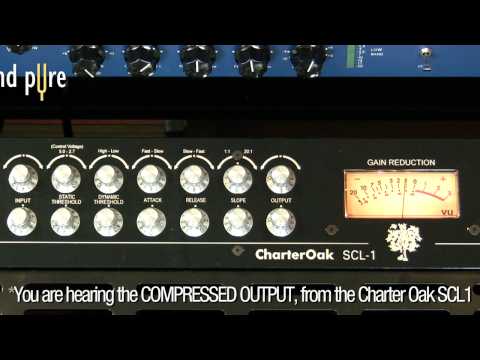 Charter Oak SCL-1 Compressor - How to Best Compress Acoustic Guitar
