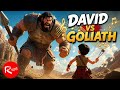 David and Goliath  🎶 | Faith Over Fear! 🙏 | Bible Songs for Kids