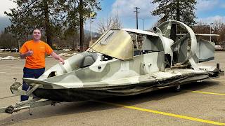 Tearing Apart a Broken Navy Hovercraft!