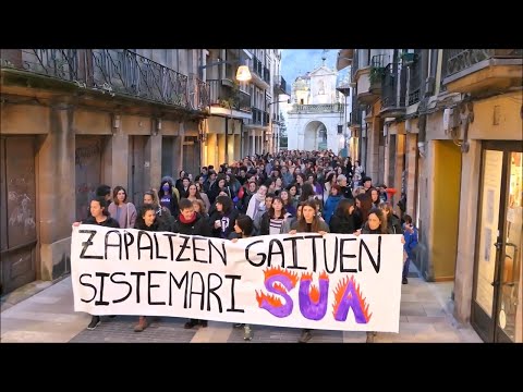 Movilizaciones del 8 de Marzo en Amorebieta, Durango y Iurreta