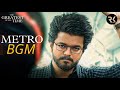 GOAT Metro Fight BGM Thalapathy VIJAY Metro Fight BGM GOAT Metro BGM Ringtone