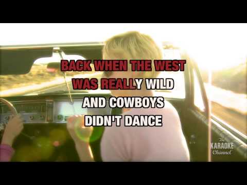 When Cowboys Didn't Dance in the style of Lonestar | Karaoke with Lyrics