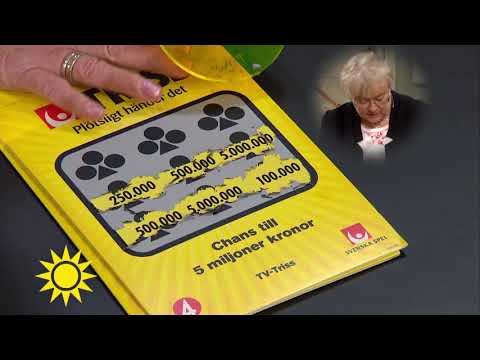 Tilde om triss-storvinnaren: "Snart svimmar hon!" - Nyhetsmorgon (TV4)