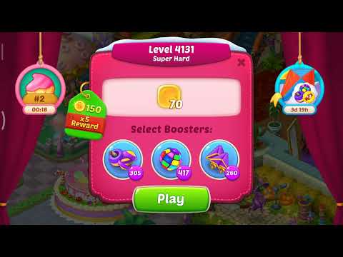 homescapes level 4131 - Super Hard