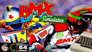 BMX SIMULATOR – Commodore 64 (1986) | Codemasters' Classic Top-Down Racing Game