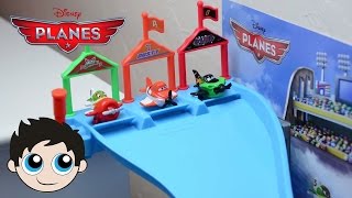 Disney Planes Micro Drifters Wall Race Track Set Plane Toys