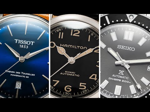 Building Complete Three-Watch Collections With Single Brands - Tissot, Seiko, & Hamilton