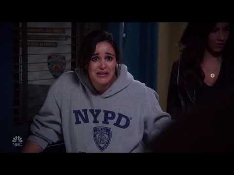 Brooklyn Nine Nine S07E13 - Amy snaps at Scully & Hitchcock | Birthing Suite scene
