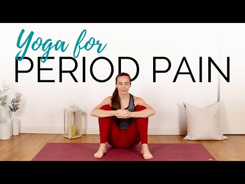 Yoga for Period Cramps - 10 min Relief from Menstrual Pain, Aches & PMS