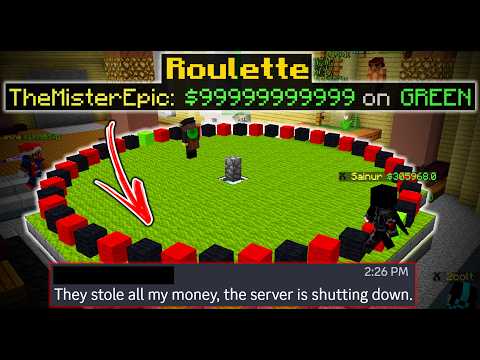Shutting Down an Illegal Minecraft Casino Server by ROBBING IT.