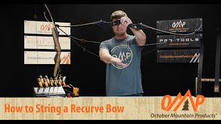 How to String a Recurve Bow | October Mountain Products
