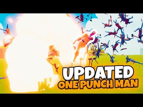 UPDATED ONE PUNCH MAN VS EVERY FACTION (CUSTOM) | TABS MODDED GAMEPLAY