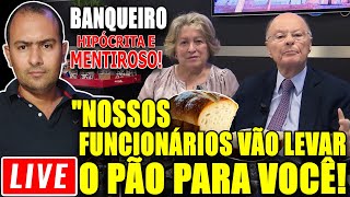 DENÚNCIA AO VIVO - O PÃO QUE O BANQUEIRO EDIR MACEDO AMASSOU E CUSPIU!